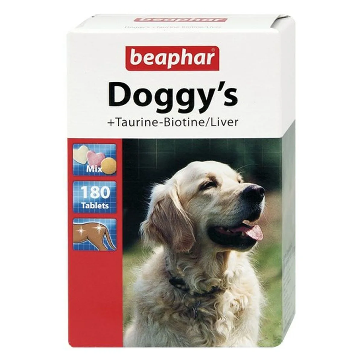 Beaphar Doggy's Πολυβιταμίνες Σκύλου σε Δισκία 180 tabs για Ενίσχυση Οργανισμού - Image 1