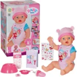 ZAPF Creation Baby Born Σετ με Μωρό Κούκλα Emma 43 εκ.