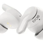 Epos Adapt E1 In-ear Bluetooth Handsfree Ακουστικά με Αντοχή στον Ιδρώτα και Θήκη Φόρτισης Nordic White