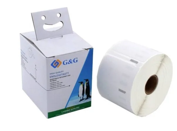 20250509113659_g_g_tainia_etiketografou_rl_d_11354tr_bk_wt_32mm57mm G&G Ταινία Ετικετογράφου RL-D-11354TR-BK/WT-32MM57MM - Image 1