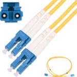 Extralink Καλώδιο Οπτικής Ίνας LC/UPC-LC/UPC 15m Κίτρινο 1τμχ EX.3326