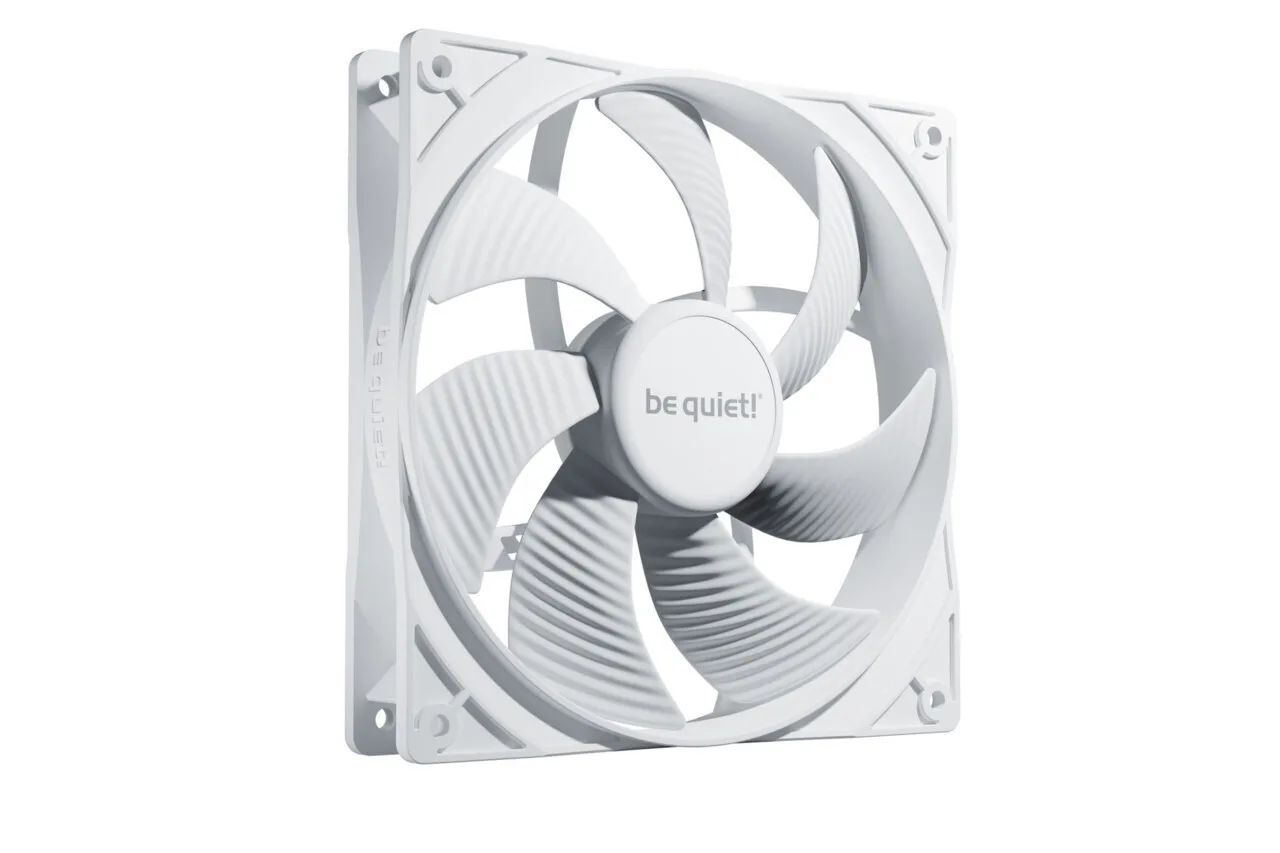 Be Quiet Pure Wings 3 Case Fan 140mm με Σύνδεση 4-Pin PWM Λευκό - Image 1