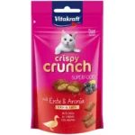 Vitakraft Crispy Crunch Λιχουδιές Σνακ με Πάπια για Ενήλικες Γάτες 60gr 39315