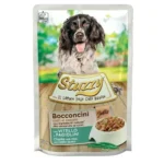 Stuzzy Chunks Veal Green Beans Wet Dog Food 100 G
