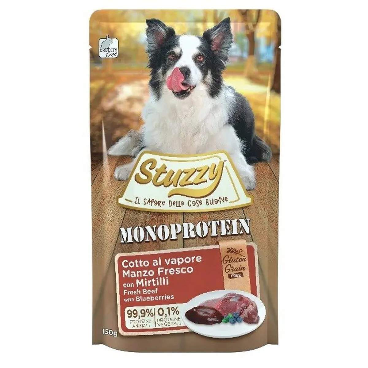 20250509163221_stuzzy_ygri_trofi_skylon_se_konserva_me_vodino_kai_vatomoura_choris_sitira_glouteni_150gr Stuzzy Υγρή Τροφή Σκύλων σε Κονσέρβα με Βοδινό και Βατόμουρα χωρίς Σιτηρά & Γλουτένη 150gr - Image 1