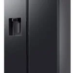 Samsung Ψυγείο Ντουλάπα 640lt Total NoFrost Υ178.4xΠ91.2xΒ72.6εκ. Μαύρο RS80F64KEFEF