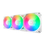 CoolerMaster SickleFlow Edge 360 Case Fan 120mm με ARGB Φωτισμό και Σύνδεση 4-Pin PWM Λευκό