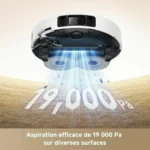 Dreame P50 Ultra Σκούπα Ρομπότ για Σκούπισμα & Σφουγγάρισμα με Wi-Fi Λευκή