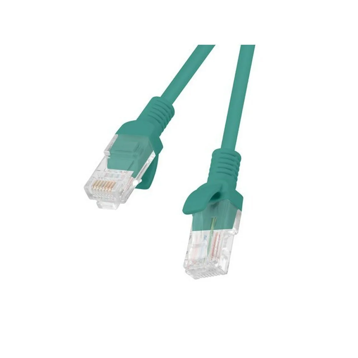 Lanberg U/UTP Cat.5e Καλώδιο Δικτύου Ethernet 0.25m Πράσινο 1τμχ PCU5-20CC-0025-G - Image 1