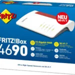 AVM FRITZ!Box 4690 Ασύρματο Router Wi‑Fi 7 με 3 Θύρες Gigabit
