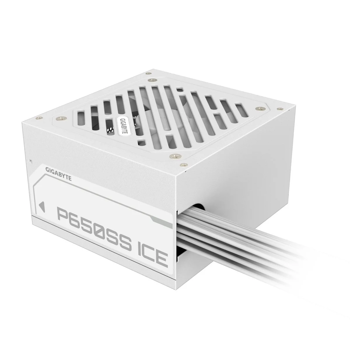 Gigabyte GP-P650SS ICE 650W Λευκό Τροφοδοτικό Υπολογιστή Full Wired 80 Plus Silver - Image 1