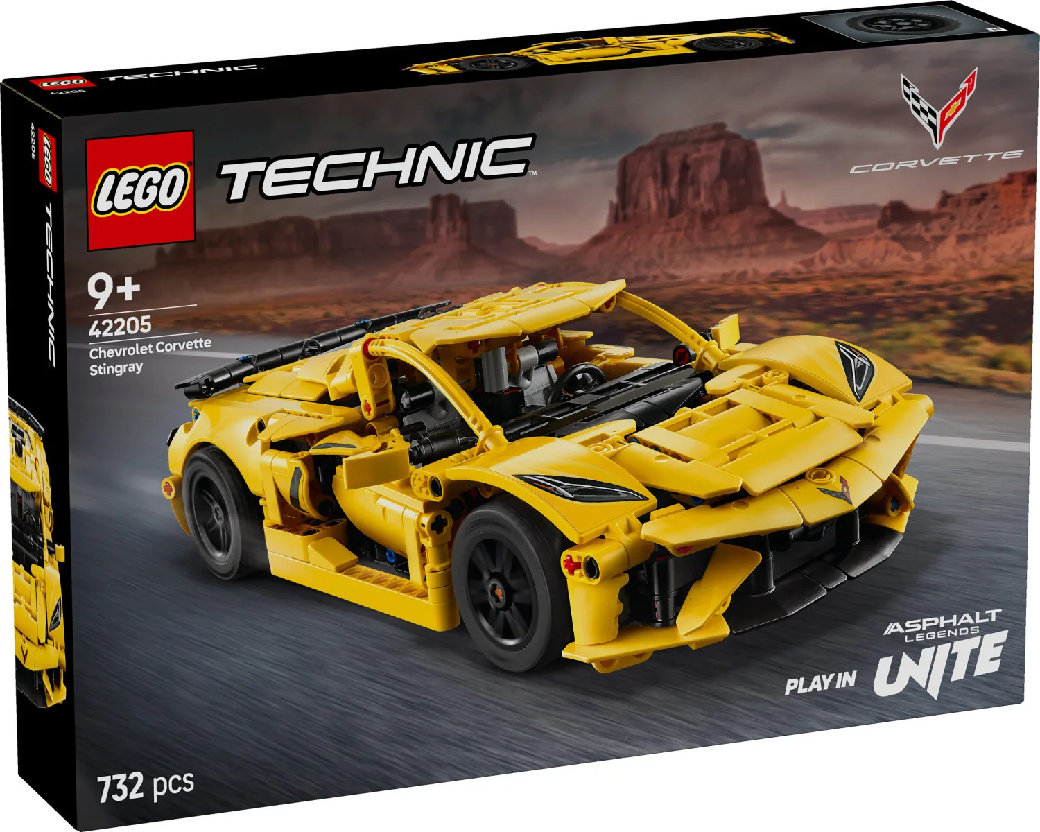 LEGO Technic Chevrolet Corvette Stingray για 9+ Ετών 732τμχ 42205 - Image 1