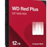 Western Digital Red Plus 12TB HDD Σκληρός Δίσκος 3.5" SATA III 7200rpm με 256MB Cache για NAS WD120EFGX