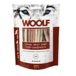 Woolf Snacks Woolf Woolf Λιχουδιά Σκύλου Διαίτης με Βοδινό και Μπακαλιάρο 100gr 1036