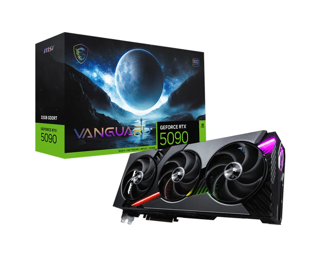 20250513152137_msi_geforce_rtx_5090_32gb_gddr7_vanguard_soc_karta_grafikon_v530_018r MSI GeForce RTX 5090 32GB GDDR7 Vanguard SOC Κάρτα Γραφικών V530-018R - Image 1