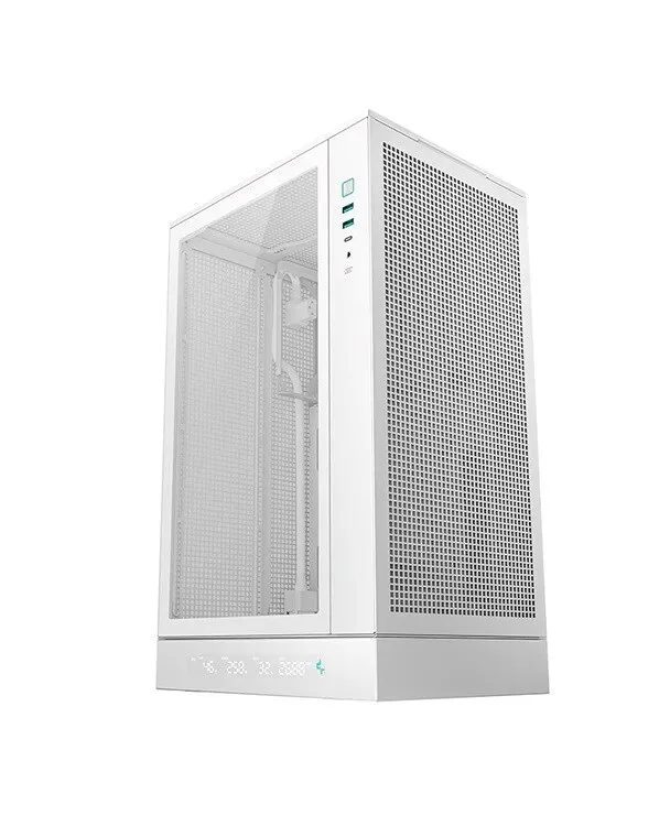 Deepcool CH270 Digital Gaming Mini Tower Κουτί Υπολογιστή με Πλαϊνό Παράθυρο Λευκό - Image 1