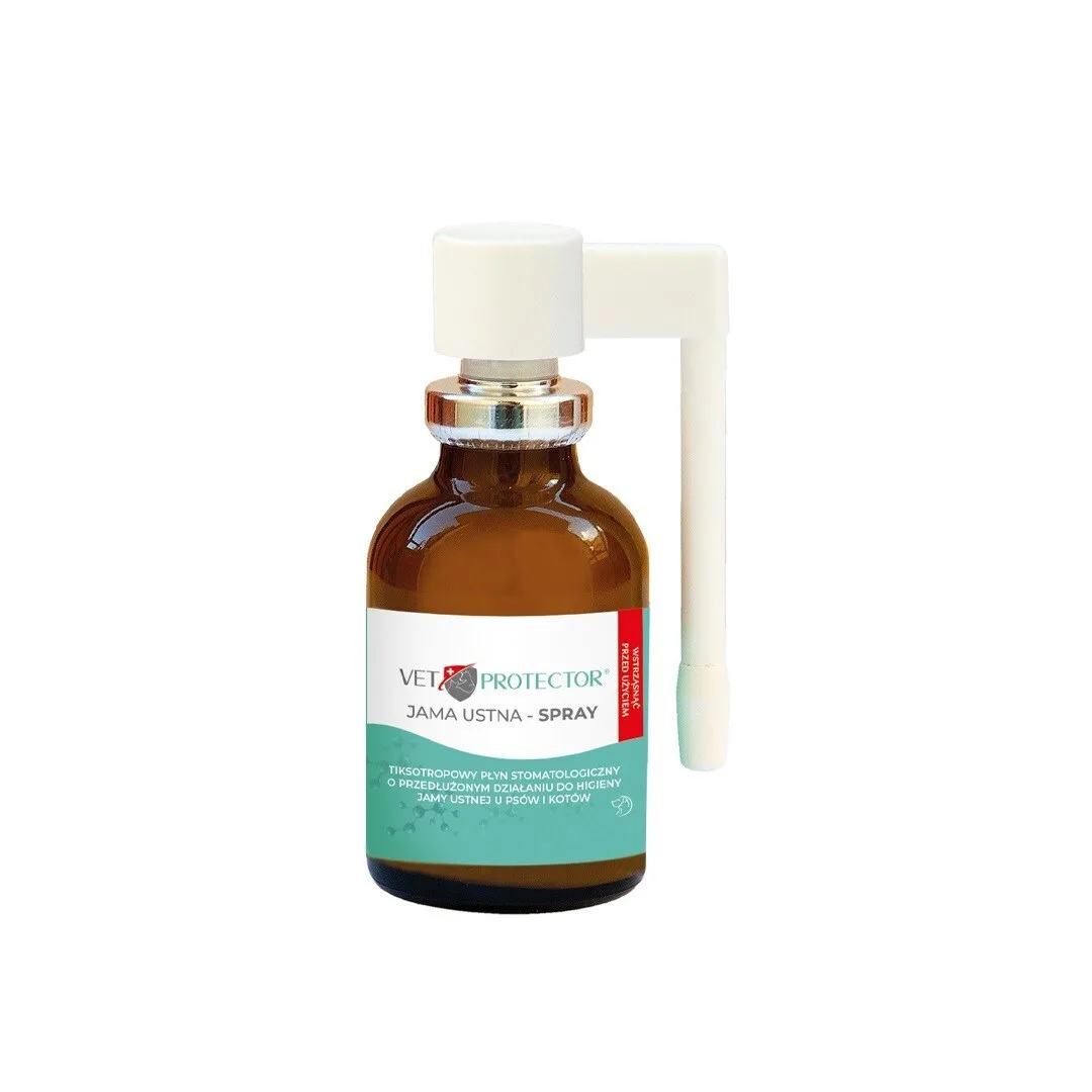 Vet Protector Oral Cavity Spray – Liquid Oral Cavity Dogs Cats 30 Ml - Image 1