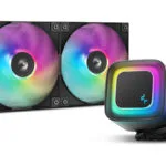 Deepcool LE240 V2 (v2) Υδρόψυξη Επεξεργαστή Διπλού Ανεμιστήρα 120mm για Socket AM4/AM5/1700/1200/115x με RGB Φωτισμό