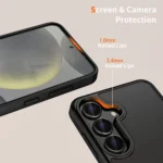 Tech-protect Magmat Motorola Edge 60 Fusion Matte Black