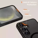 Tech-Protect Magmat Back Cover Πλαστικό / Σιλικόνης 2mm Μαύρο (Samsung Galaxy A56 5G, TECH-PROTECT) TPMMSAMA56MB