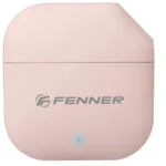 Fenner XBuds XM201 Bluetooth Handsfree Ακουστικά με Θήκη Φόρτισης Ροζ