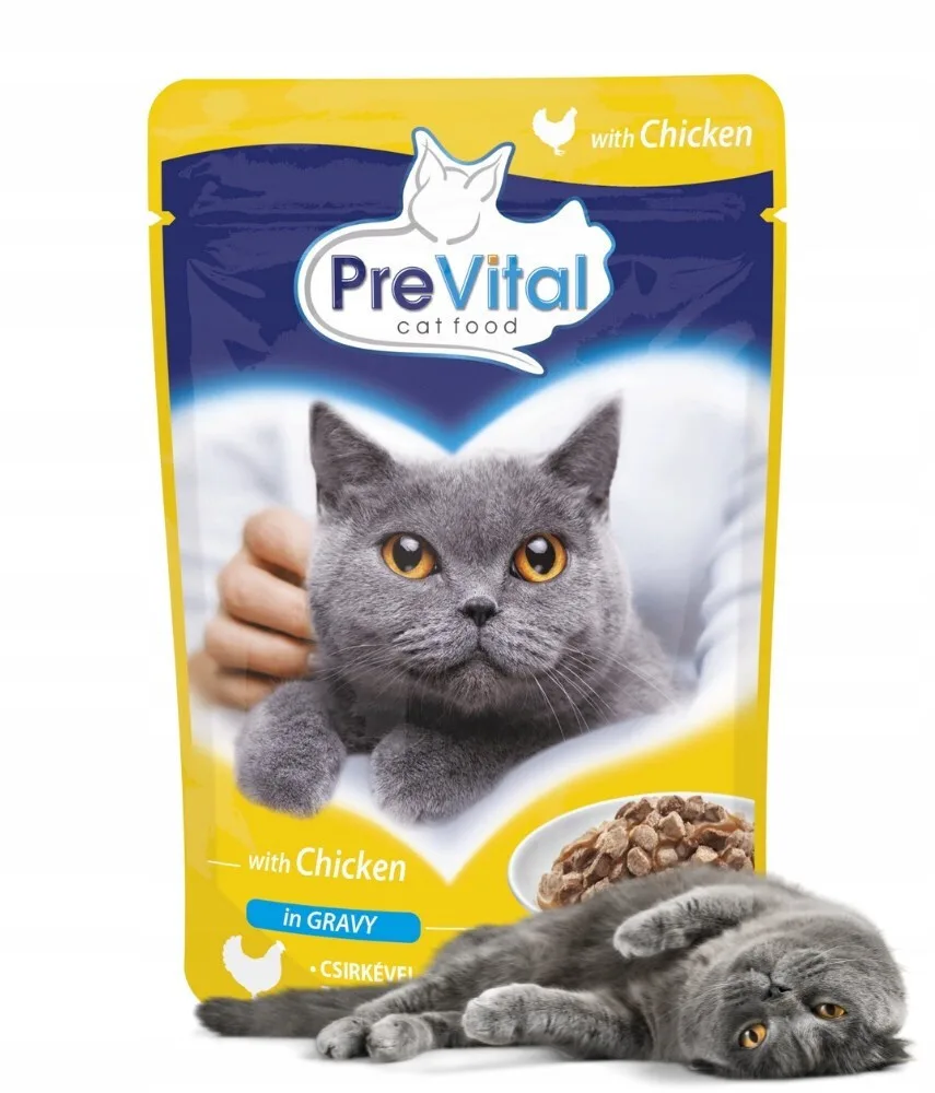 20250514164942_prevital_ygri_trofi_gia_gates_me_kotopoulo_100gr PreVital Υγρή Τροφή για Γάτες με Κοτόπουλο 100gr - Image 1