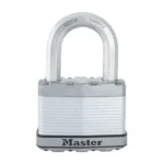 Master Lock Ατσάλινο Λουκέτο Πέταλο με Κλειδί 45mm Ασημί M1DLF