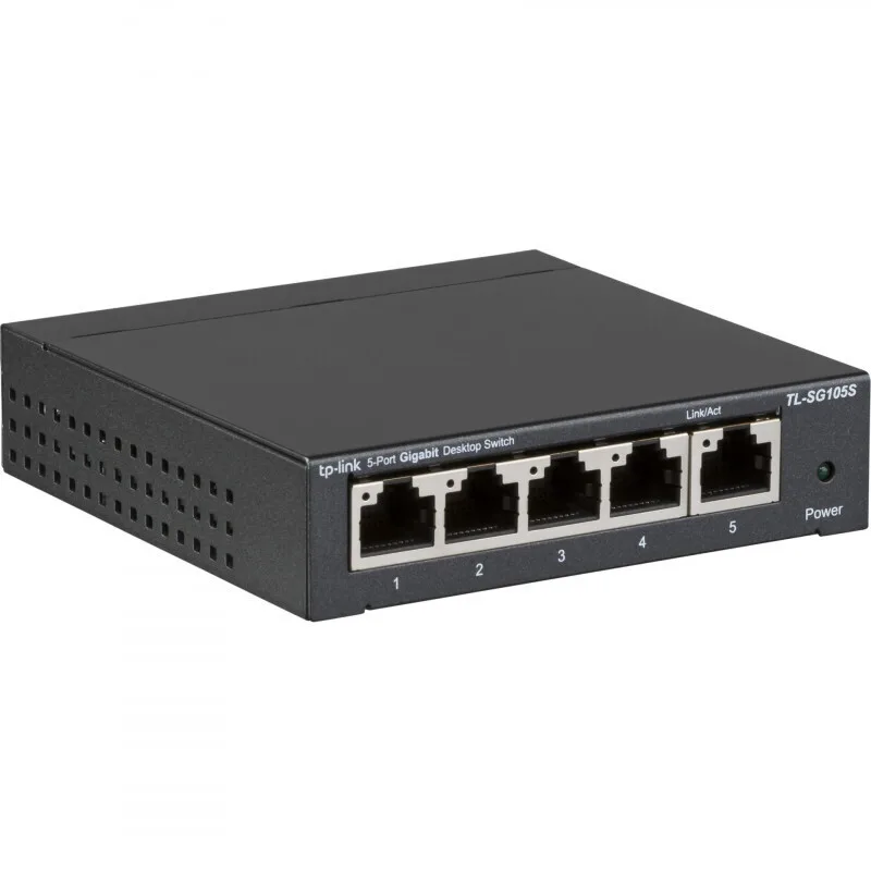 20250515152347_b1366925 TP-LINK TL-SG105S v4 Unmanaged L2 Switch με 5 Θύρες Gigabit (1Gbps) Ethernet - Image 1