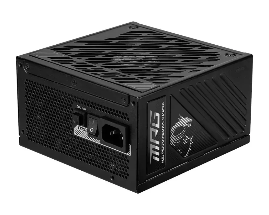 MSI A850GS 850W Μαύρο Τροφοδοτικό Υπολογιστή Full Modular 80 Plus Gold - Image 1