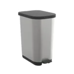Rotho Babydesign Κάδος Απορριμμάτων Μεταλλικός Ασημί 35lt S91119390