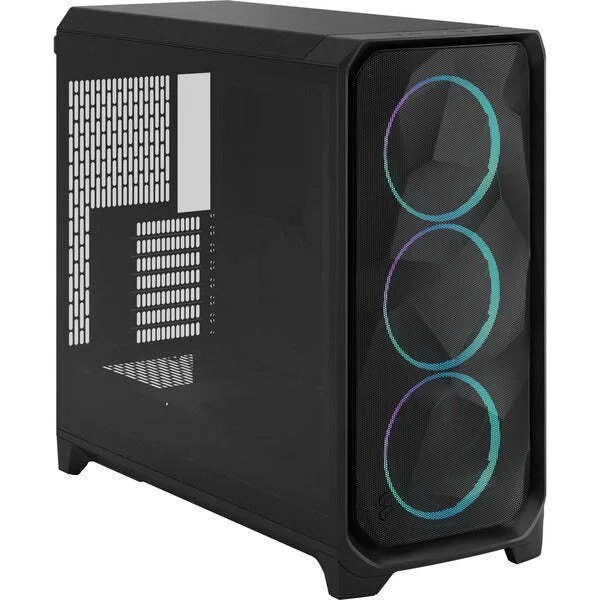 Fractal Design Meshify 3 XL RGB Light Tint Gaming Midi Tower Κουτί Υπολογιστή με Πλαϊνό Παράθυρο Μαύρο - Image 1