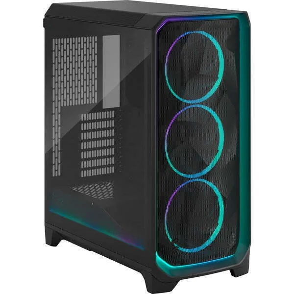 Fractal Design Meshify 3 Ambience Pro RGB Light Tint Gaming Midi Tower Κουτί Υπολογιστή με Πλαϊνό Παράθυρο Μαύρο - Image 1