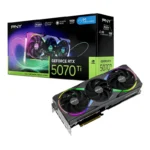 PNY GeForce RTX 5070 Ti 16GB GDDR7 ARGB Overclocked Triple Fan Plus Κάρτα Γραφικών VCG5071T16TFXXPB1-O