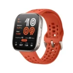 Amazfit Bip 6 46mm Αδιάβροχο Smartwatch με Παλμογράφο (Κόκκινο)