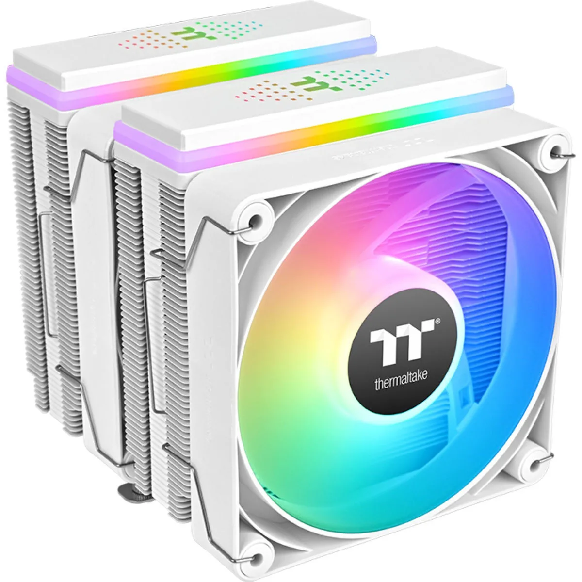 Thermaltake Astria 600 Ψύκτρα Επεξεργαστή για Socket AM4/AM5/1200/115x/1700 με ARGB Φωτισμό Λευκή - Image 1