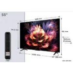 TCL Smart Τηλεόραση 55" 4K UHD LED V6C HDR (2025) 55V6C
