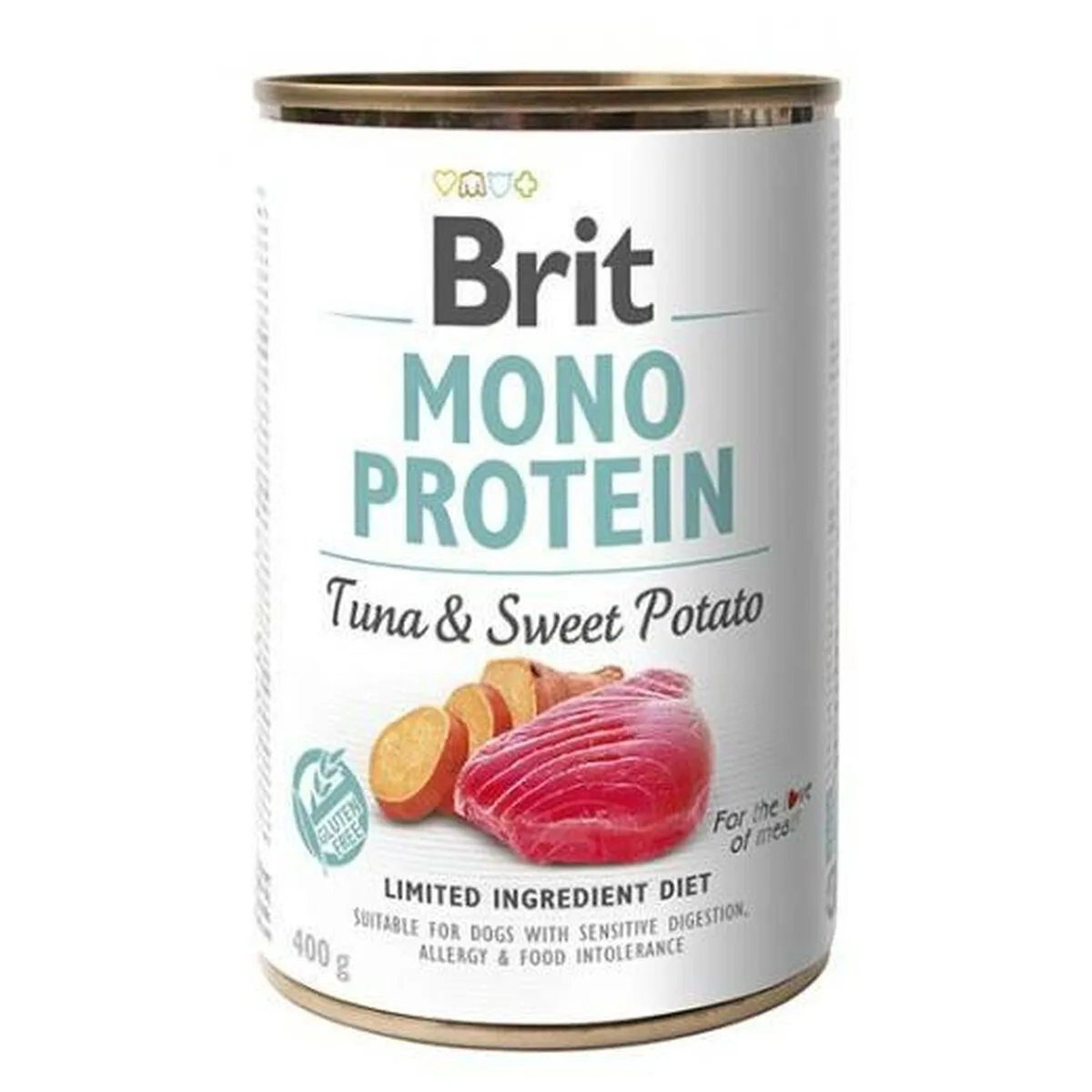 Brit Mono Protein Υγρή Τροφή Σκύλων σε Κονσέρβα Διαίτης με Τόνο χωρίς Σιτηρά & Γλουτένη 400gr - Image 1