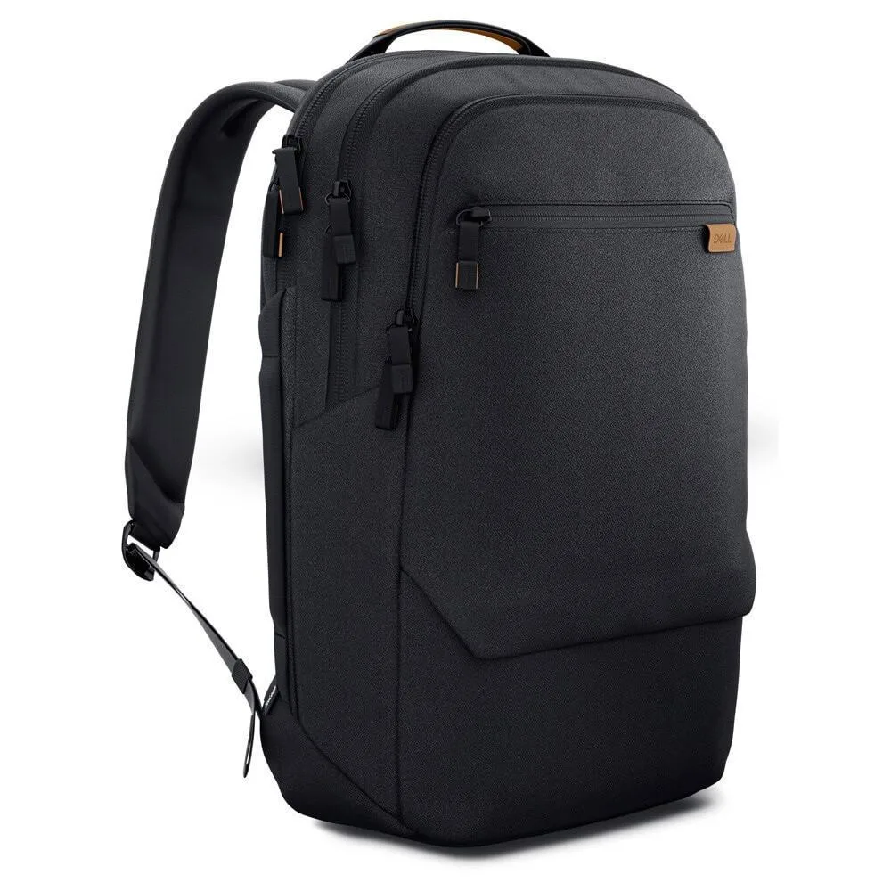 Dell Ecoloop Premier Laptop Backpack Up To 16" 40.64cm Nylex Lining Scratch Protection Waterproof 6 Pockets Black - Image 1