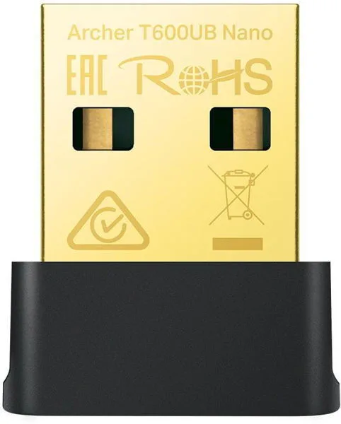 TP-LINK Archer T600ub Nano v1 Ασύρματος USB Αντάπτορας Δικτύου 600Mbps - Image 1
