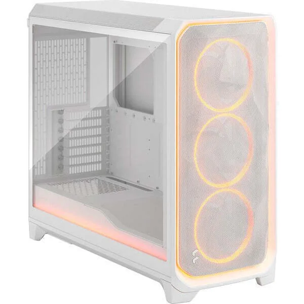 Fractal Design Meshify 3 XL Ambience Pro RGB Clear Tint Gaming Midi Tower Κουτί Υπολογιστή με Πλαϊνό Παράθυρο Λευκό - Image 1