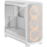Fractal Design Meshify 3 XL RGB Clear Tint Gaming Midi Tower Κουτί Υπολογιστή με Πλαϊνό Παράθυρο Λευκό