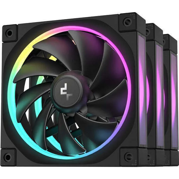 Deepcool FL12-3 IN 1 Case Fan 120mm με RGB Φωτισμό 3τμχ - Image 1