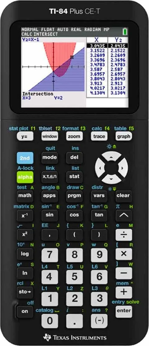 20250521094101_texas_instruments_ti_84_plus_ce_t_arithmomichani_grafimaton_se_mayro_chroma Texas Instruments Ti 84 Plus Ce-t Αριθμομηχανή Γραφημάτων σε Μαύρο Χρώμα - Image 1