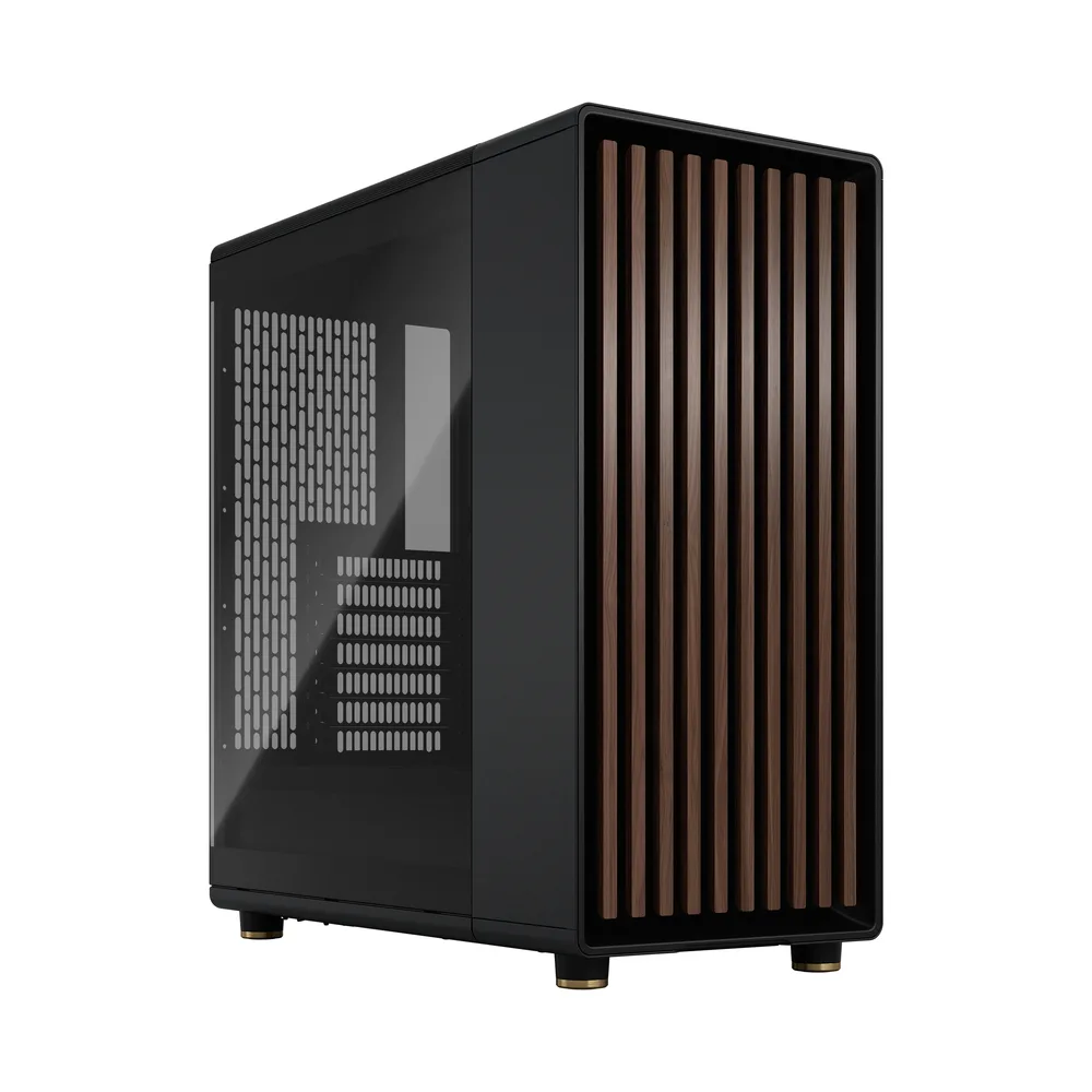 Fractal Design North Gaming Midi Tower Κουτί Υπολογιστή με Πλαϊνό Παράθυρο Charcoal Black TGD - Image 1