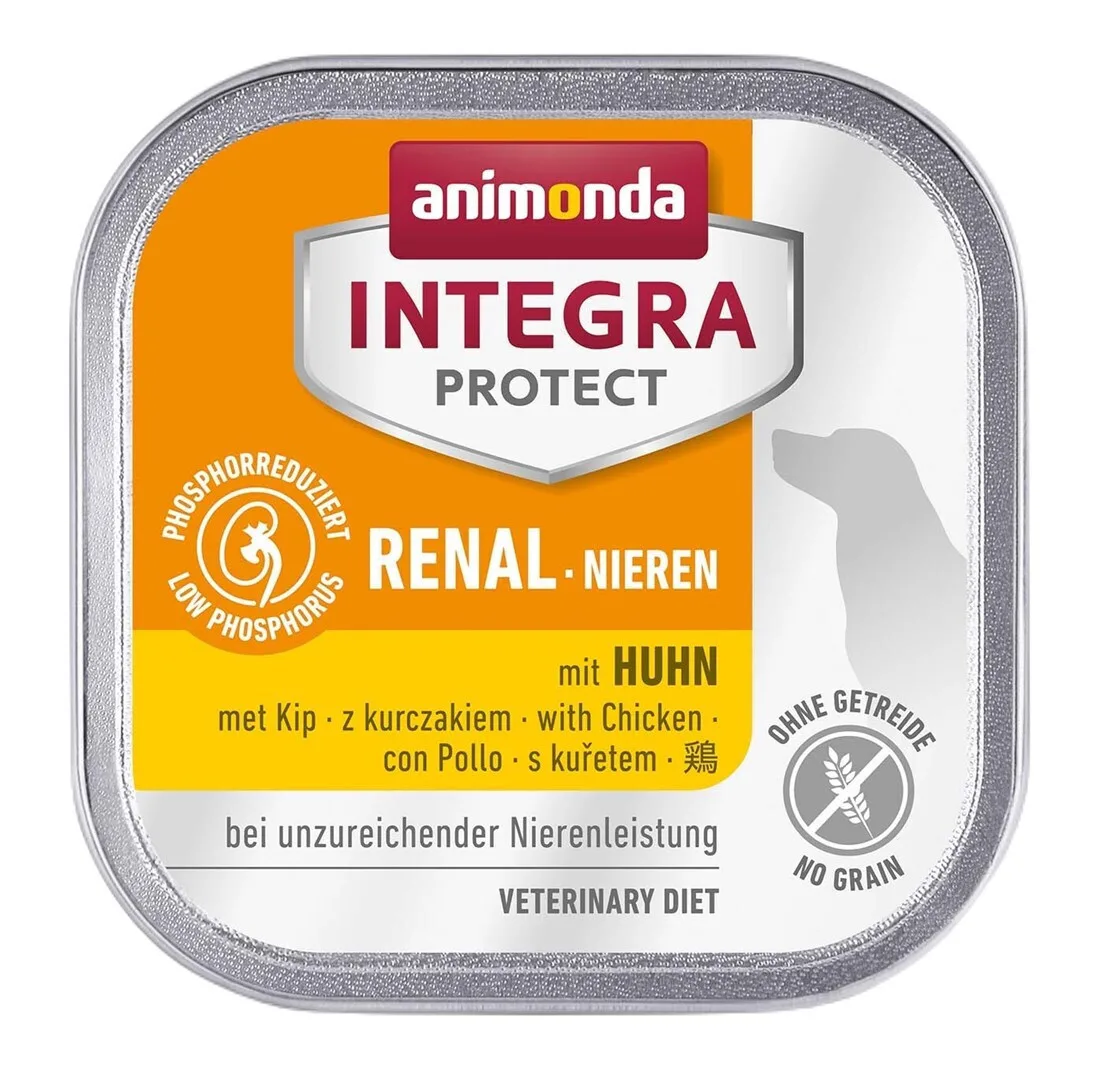 20250522120945_6fd665d1 Animonda Integra Protect Υγρή Τροφή Σκύλων σε Ταψάκι Διαίτης με Κοτόπουλο χωρίς Σιτηρά 150gr - Image 1