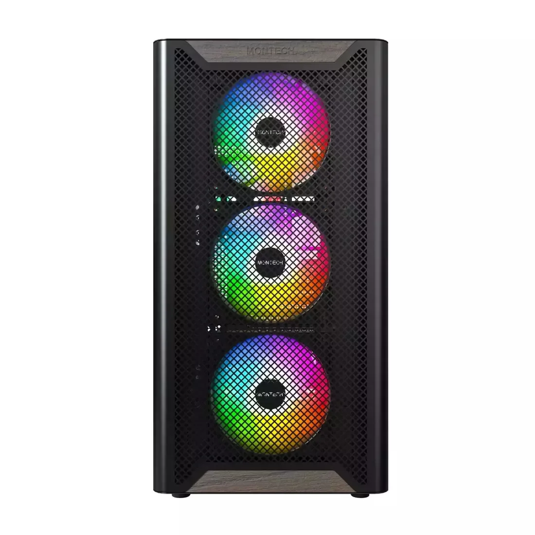 20250522125012_237601ed Montech XR Wood Gaming Midi Tower Κουτί Υπολογιστή με Πλαϊνό Παράθυρο και ARGB Φωτισμό Μαύρο - Image 1
