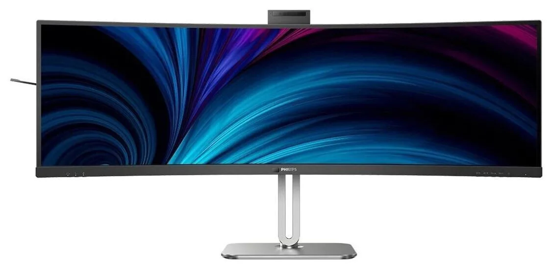 20250522165419_philips_49b2u6903ch_ultrawide_va_hdr_curved_monitor_49_5120by1440_me_chrono_apokrisis_4ms_gtg Philips 49B2U6903CH Ultrawide VA HDR Curved Monitor 49" 5120x1440 με Χρόνο Απόκρισης 4ms GTG - Image 1