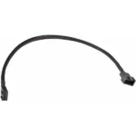 Alphacool Fan Cable 4-pin To 4-pin Extension 30cm Black 18674