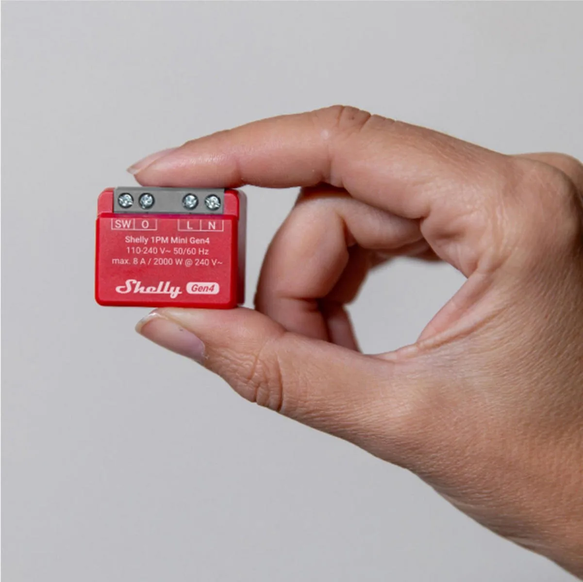 20250523145237_9c2cee78 Shelly 1PM Mini Gen4 Smart Switch 1 Καναλιού Wi-Fi, Bluetooth, ZigBee & RF 8A 1642220 - Image 1