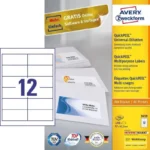 Avery Αυτοκόλλητες Ετικέτες Α4 Ορθογώνιες 3659 97x42.3mm